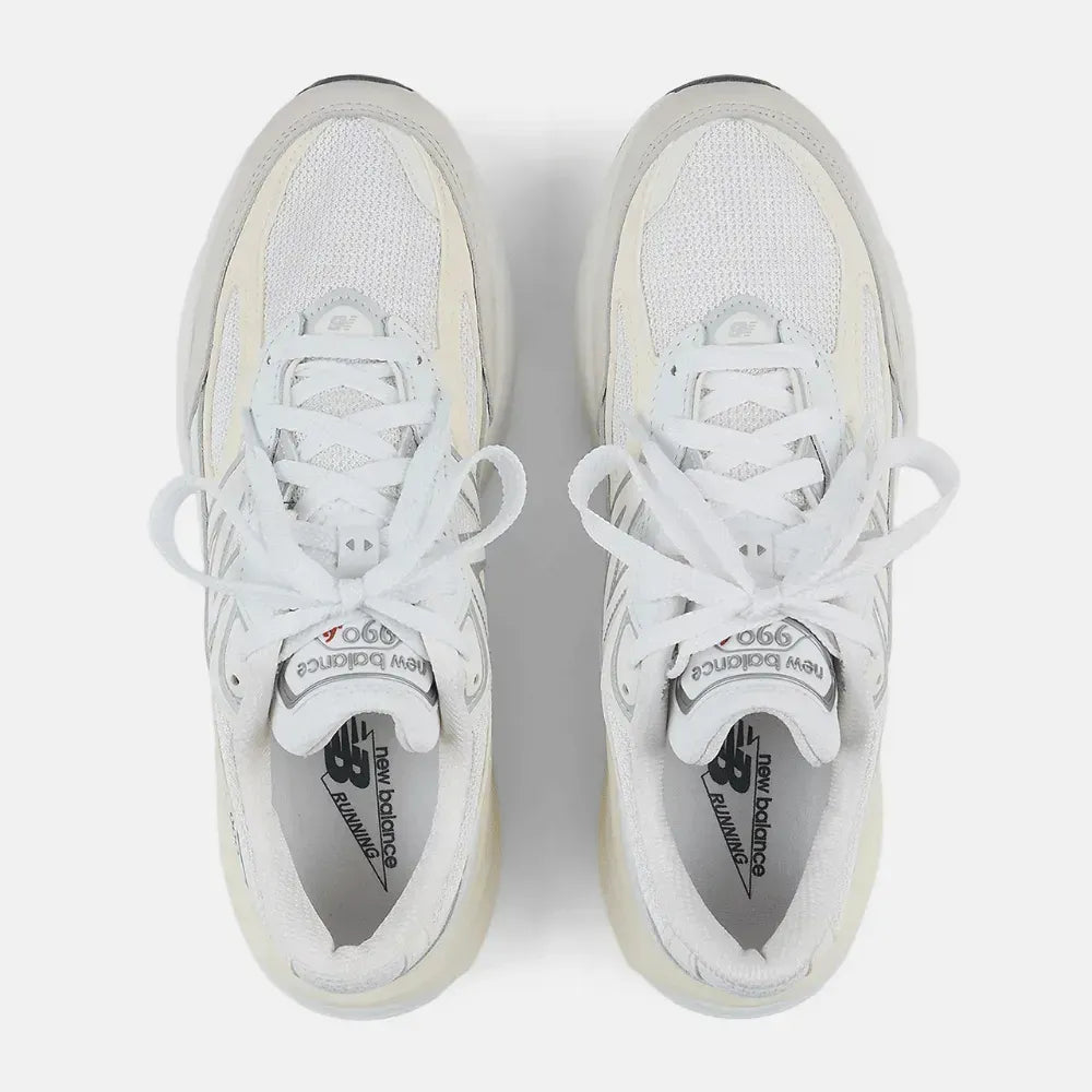 NB 990v6 MiUSA – White/Sea Salt