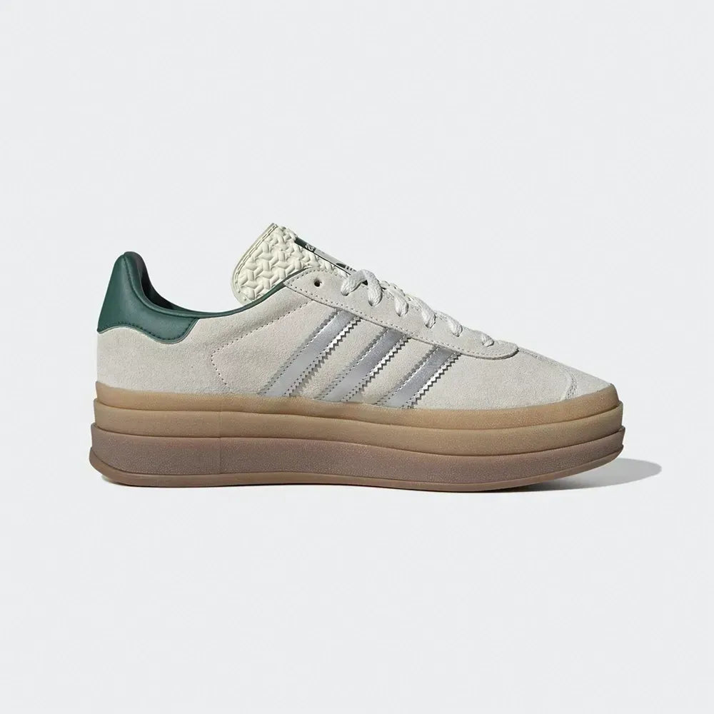Ad Gazelle Bold - Off White/Collegiate Green