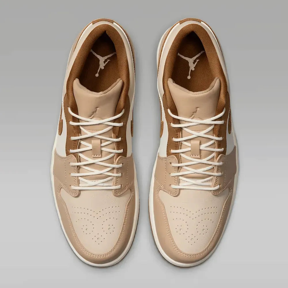 AJ 1 Low - Hemp Sail Oatmeal Light British Tan