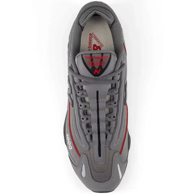 NB 1000 – Grey/Bright Red