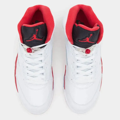 AJ 5 - Fire Red Black Tongue