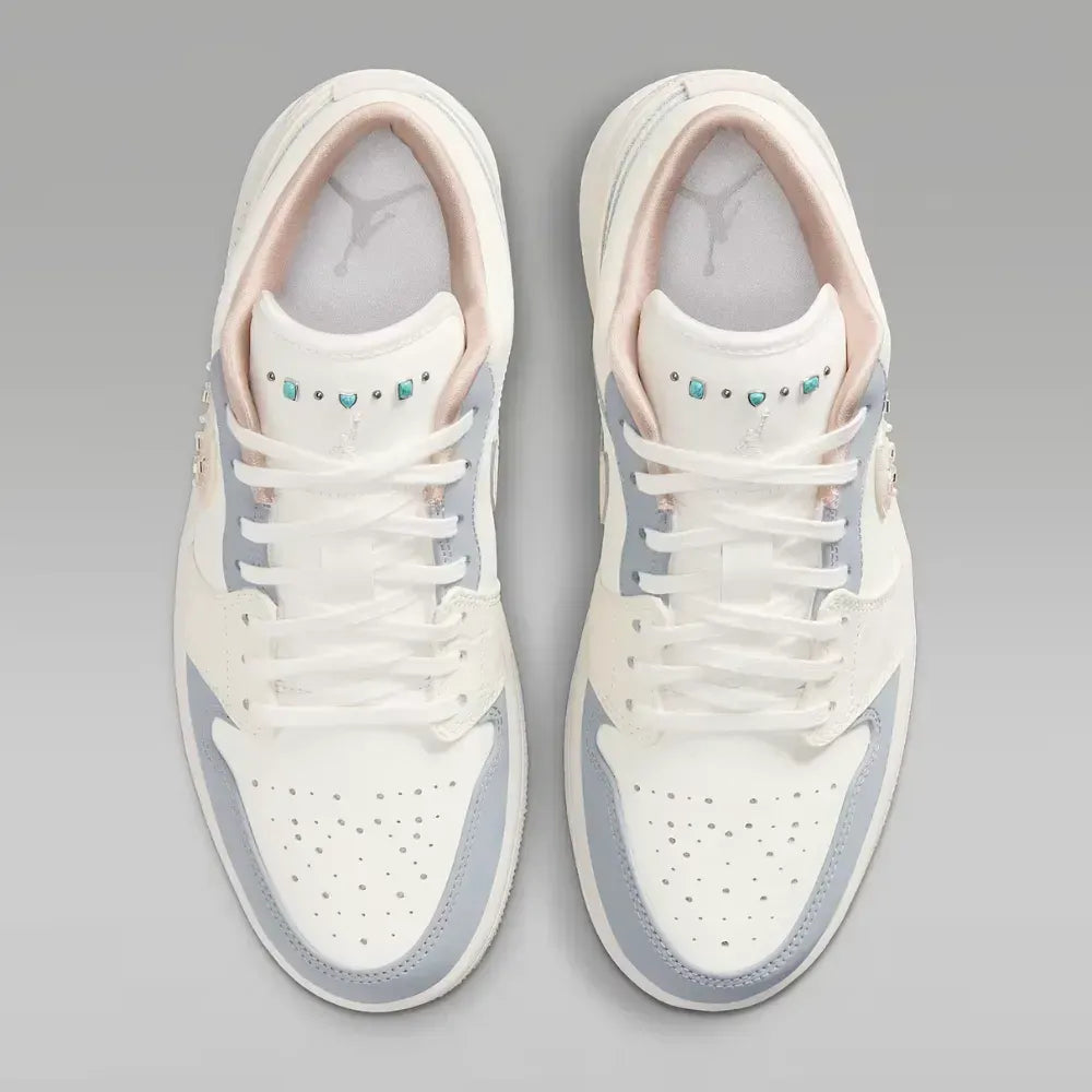 AJ 1 Low - Sail Soft Pearl