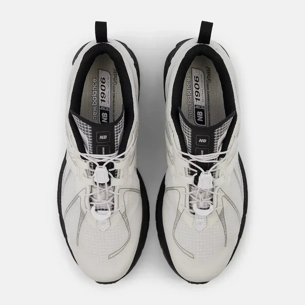 NB 1906R - White/Black Castlerock