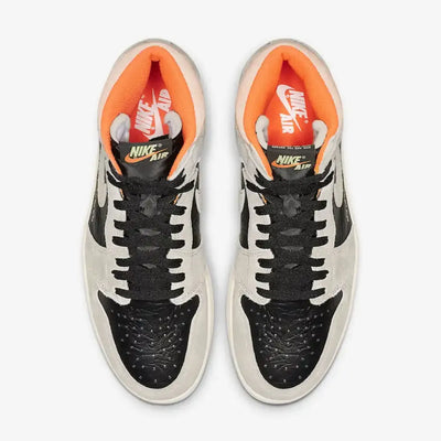 AJ 1 - Neutral Grey Hyper Crimson