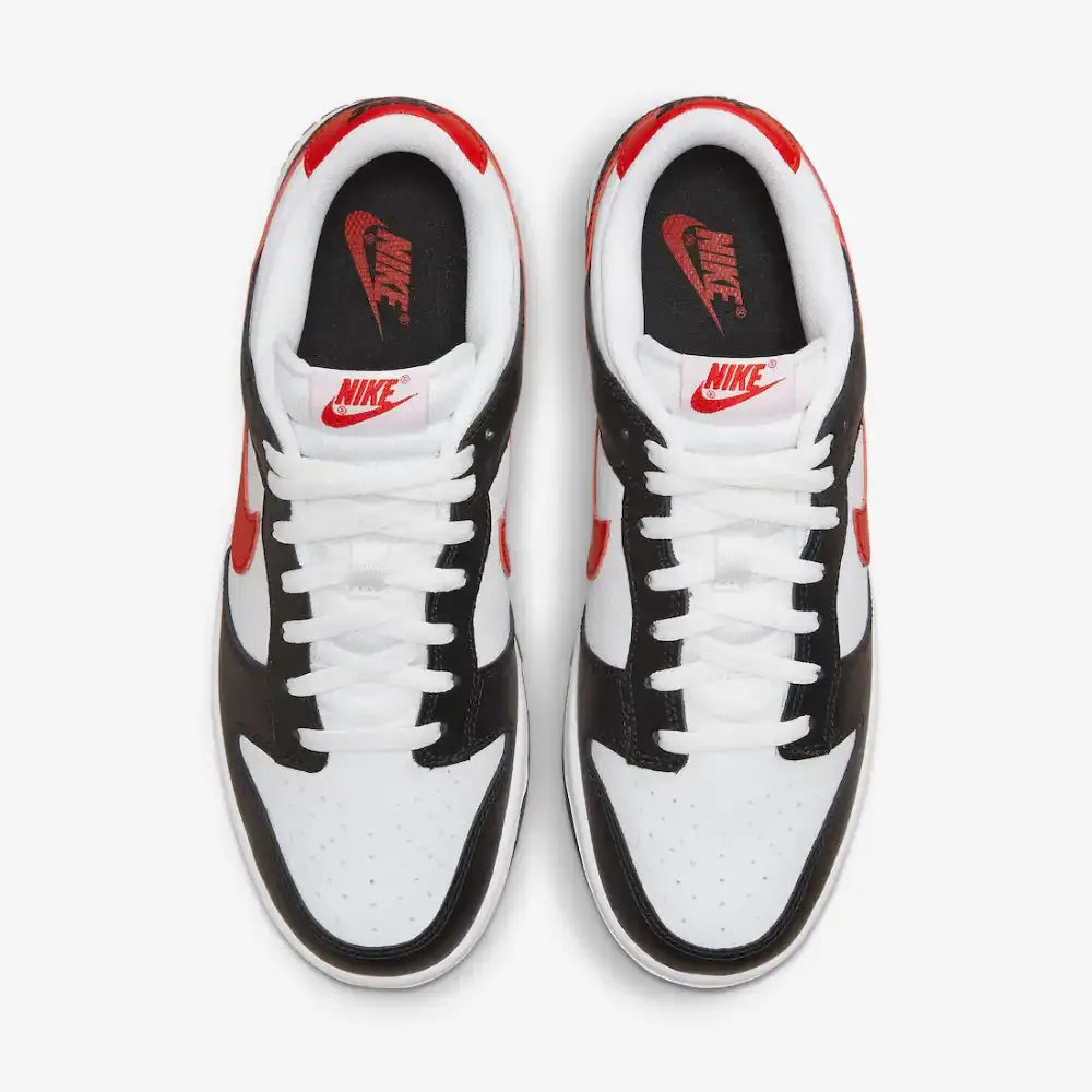 NK Dunk Low - Red Swoosh Panda