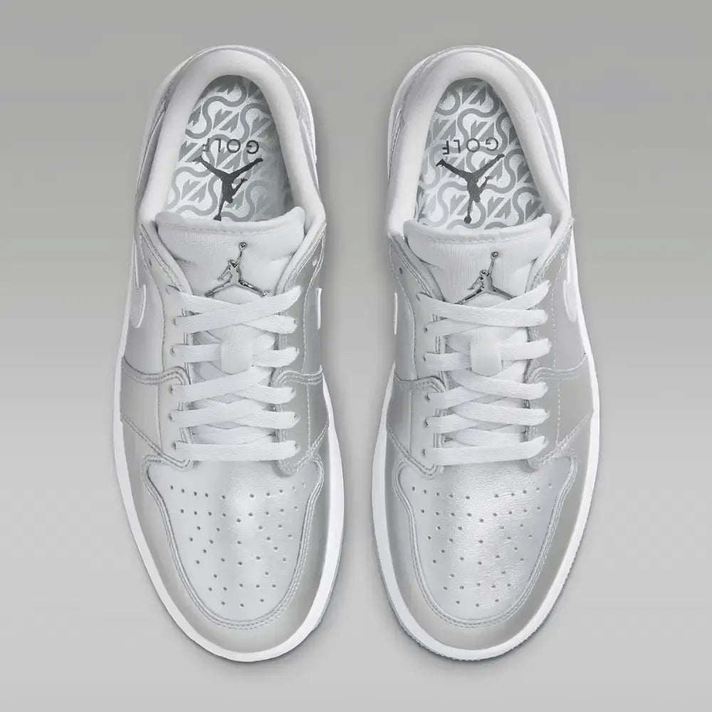 AJ 1 Low - Metallic Silver