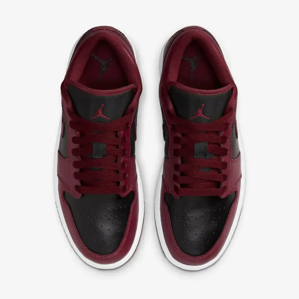 AJ 1 Low - Cherrywood Black Maroon