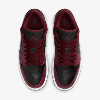 AJ 1 Low - Cherrywood Black Maroon