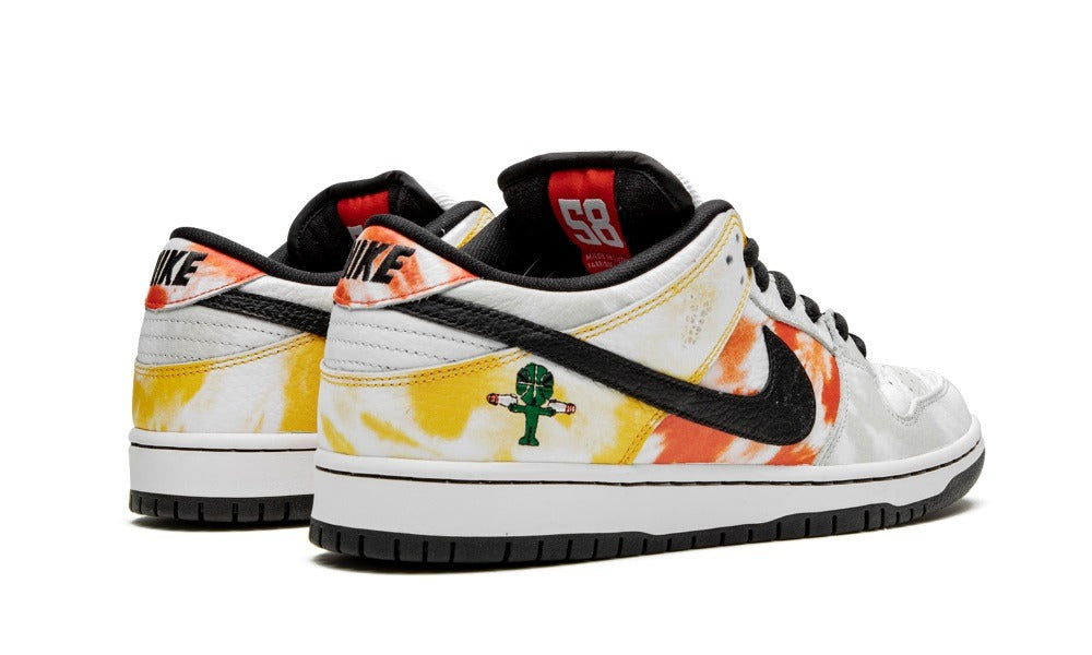 NK Dunk Low - Raygun Tie Dye White