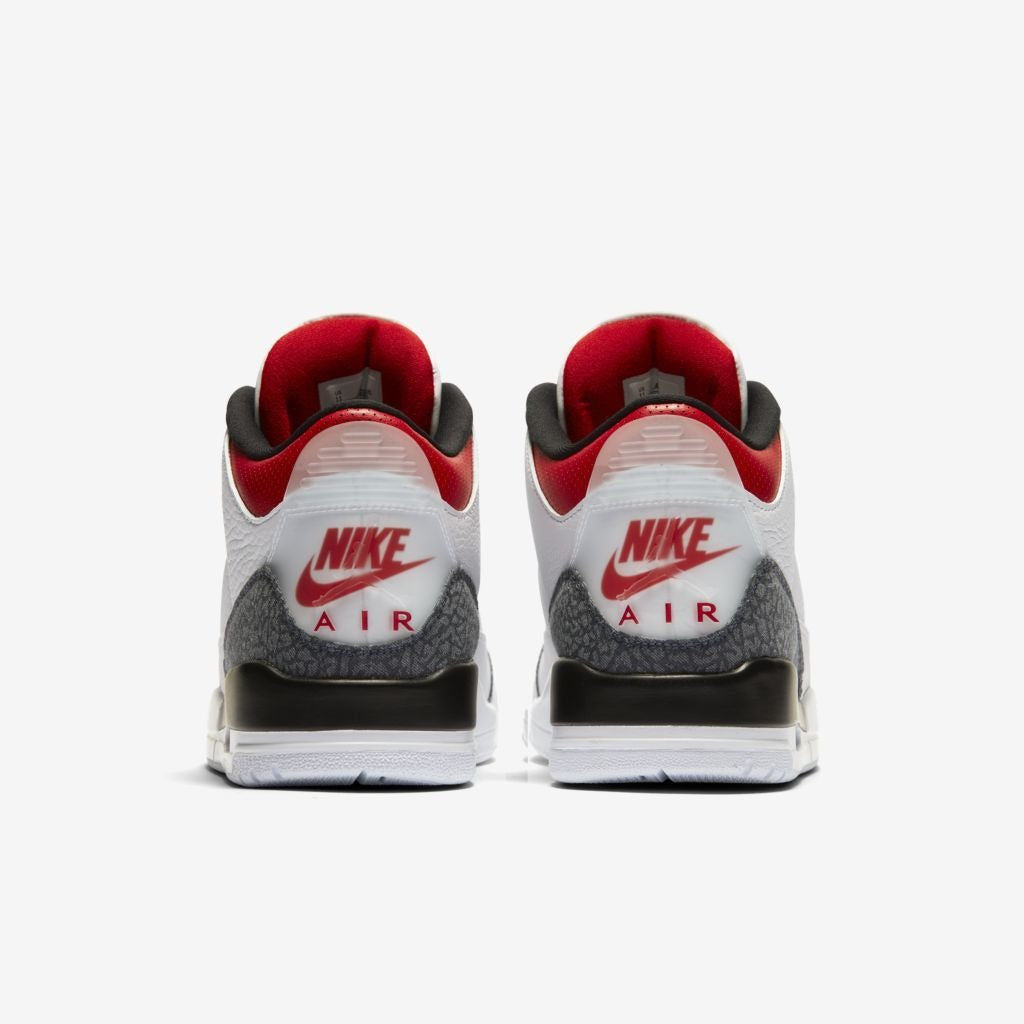 AJ 3 - Denim Fire Red