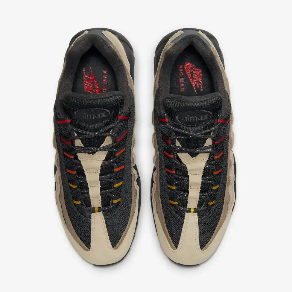 NK Air Max 95 Off Noir and Limestone