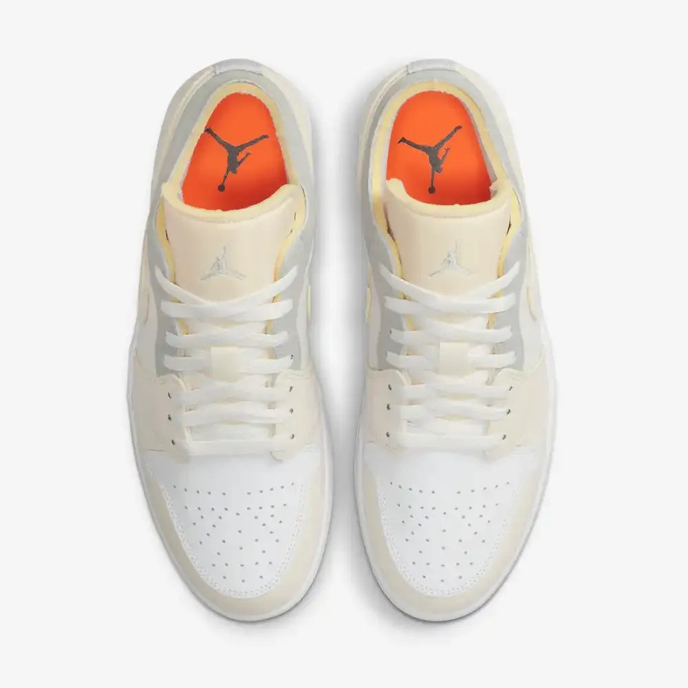 AJ 1 Low - Inside Out Cream White Light Grey