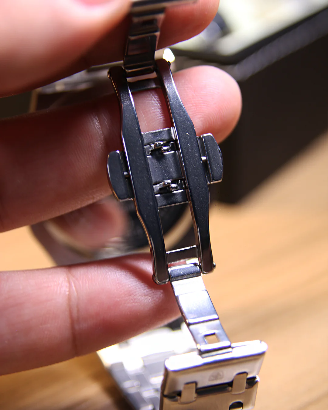 Octagon Steel Watch – Blue