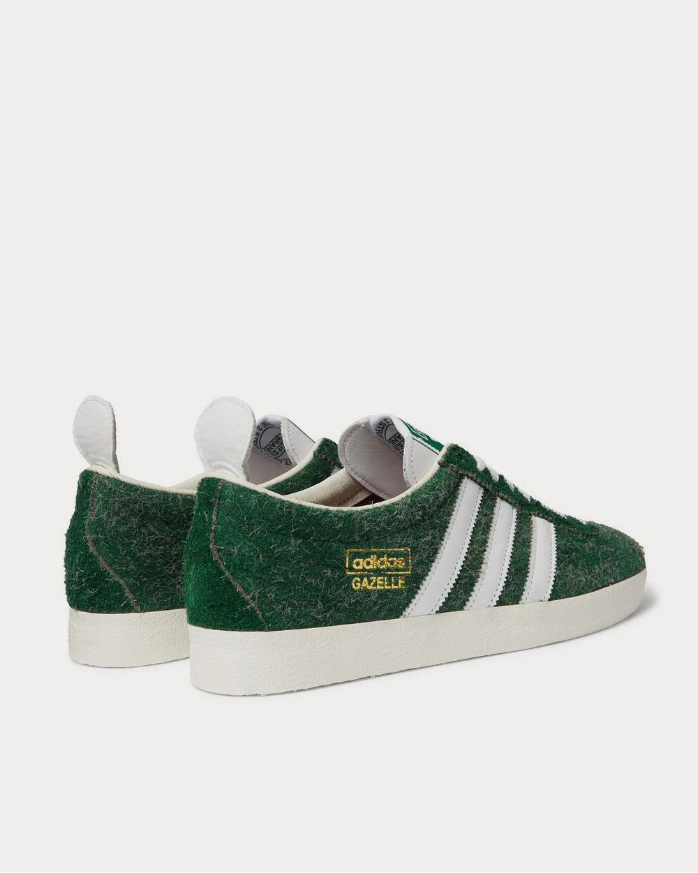 Ad Gazelle Vintage - Trimmed Textured Suede Green