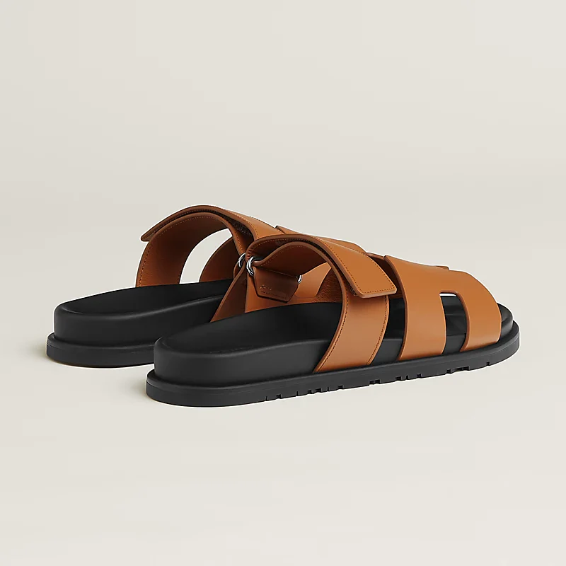 HMS Chypre Sandal – Caramel/Black