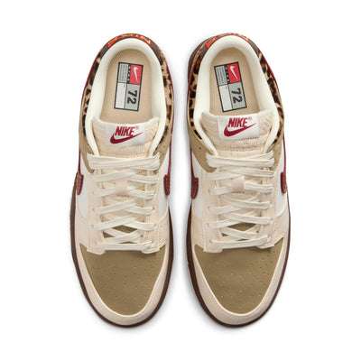 NK Dunk Low - Khaki/Team Red