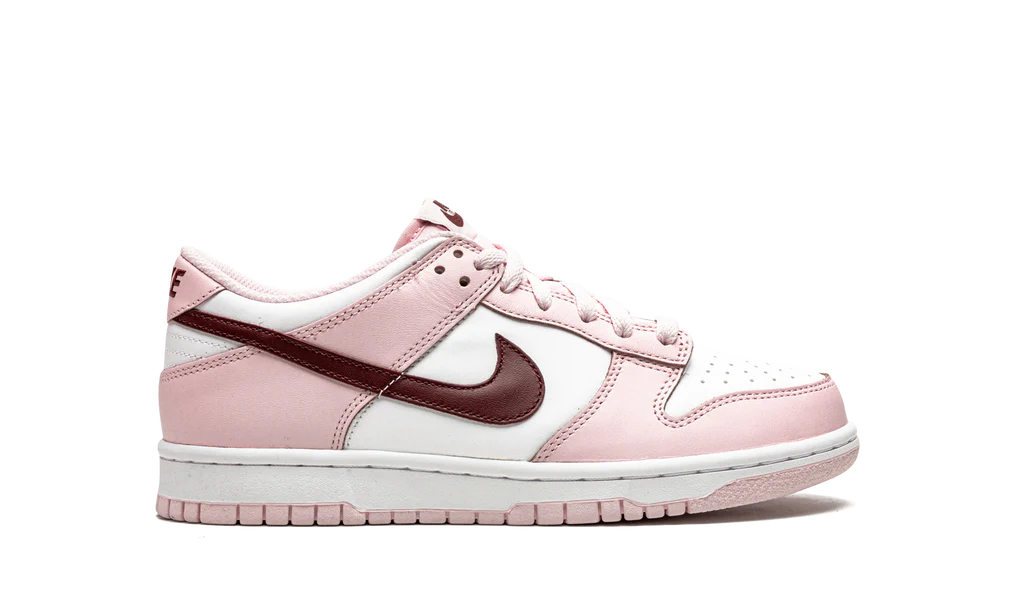NK Dunk Low Pink Red White