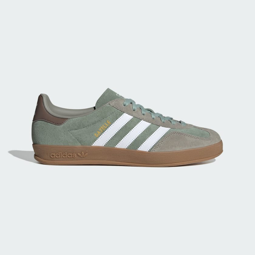 Ad Gazelle Indoor - Silver Pebble/Silver Green/Cloud White