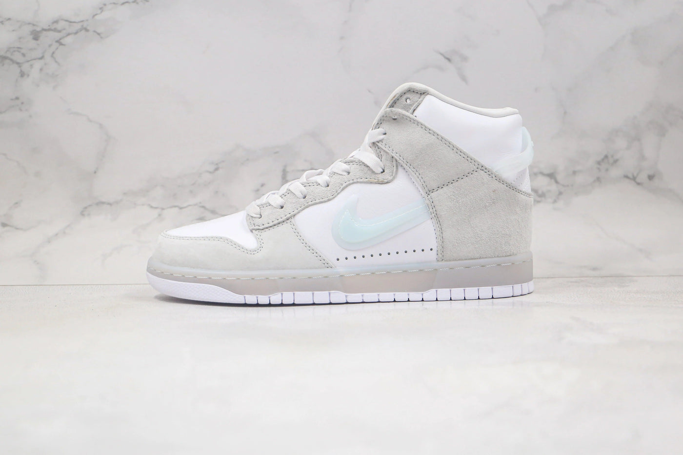 NK Dunk High Slam Jam White Pure Platinum