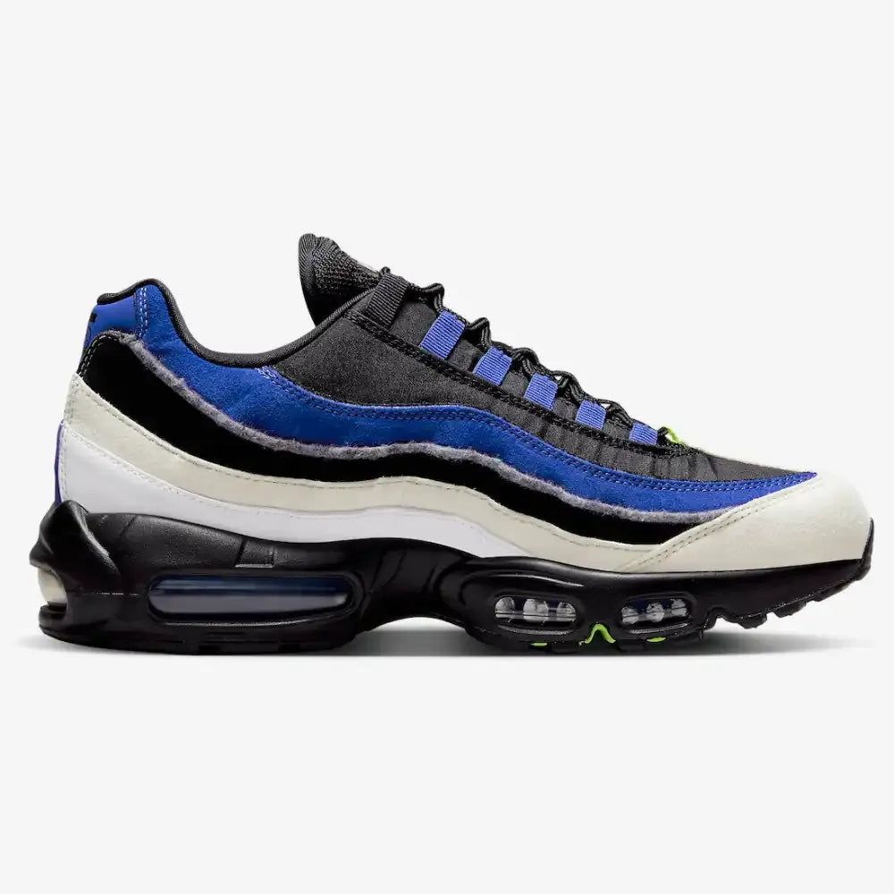 NK Air Max 95 Double Swooshes Black Blue