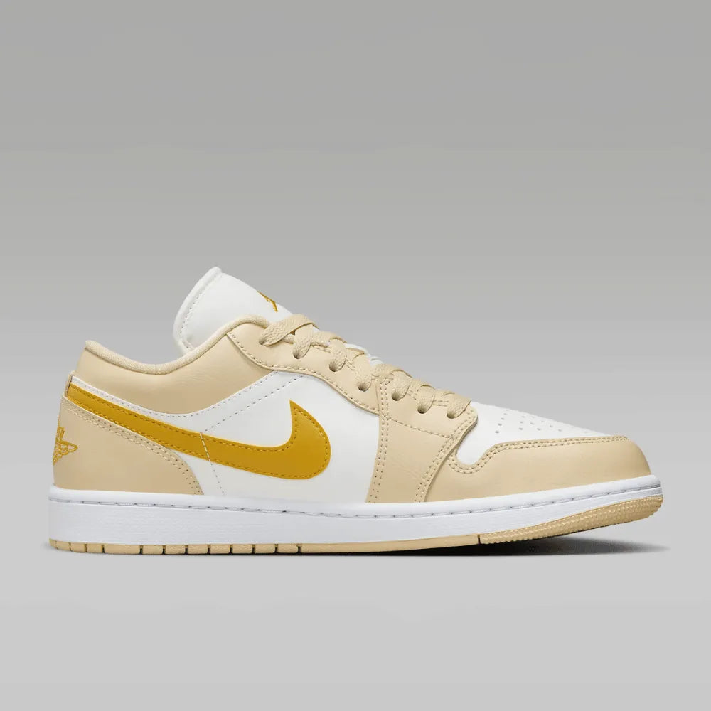 AJ 1 Low - Pale Vanilla White Yellow Ochre