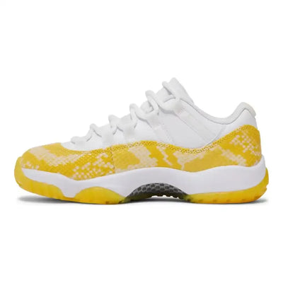 AJ 11 Low - Yellow Snakeskin