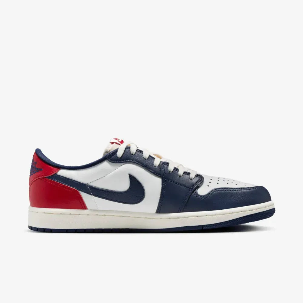 AJ 1 Low - Gym Red Midnight Navy