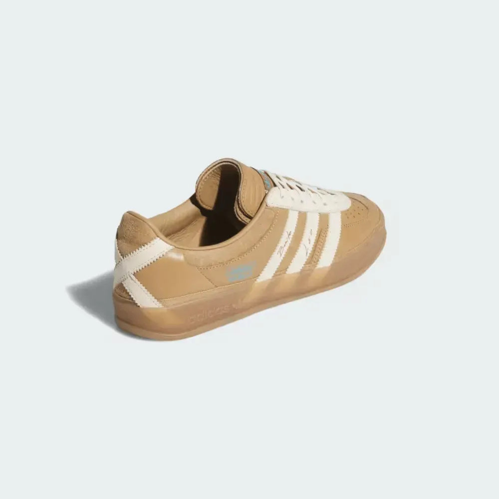 BB x Ad Gazelle Indoor Messi - Cardboard/Cream White