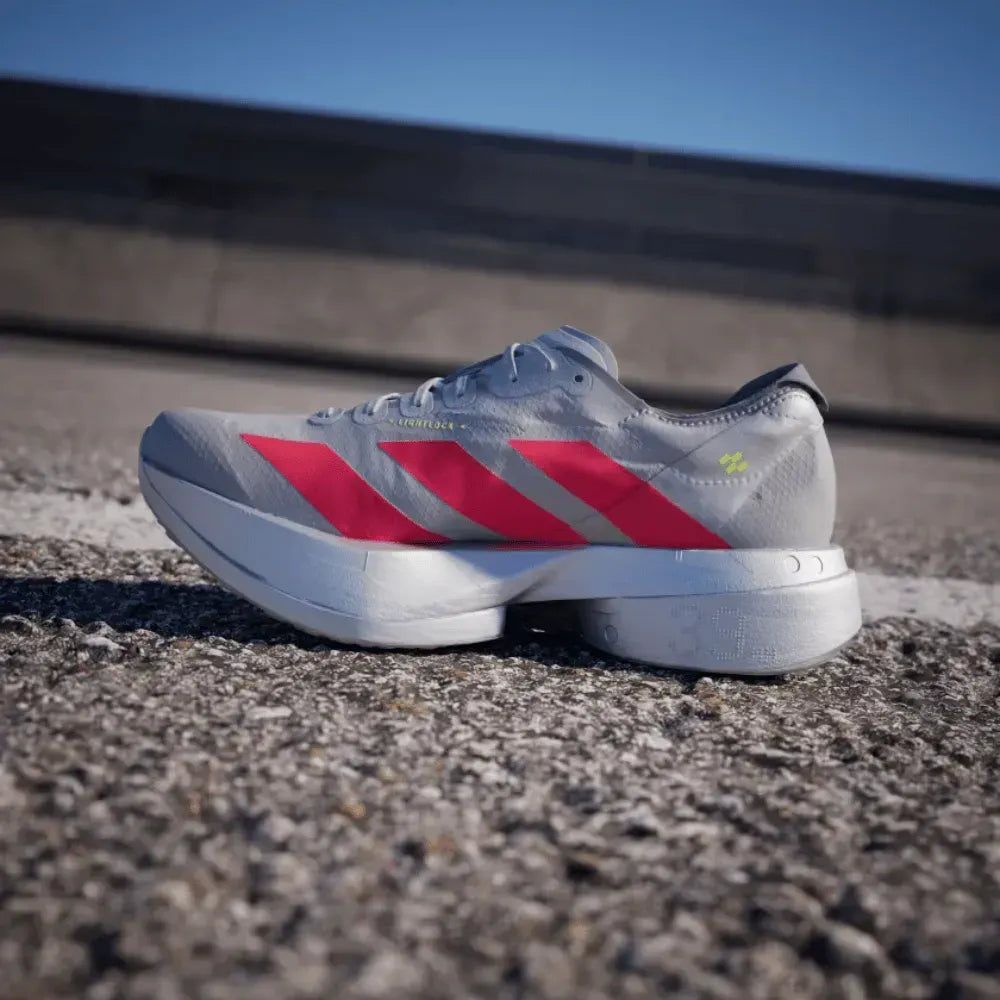 Ad Adizero Adios Pro 4 Grey Two Lucid Red