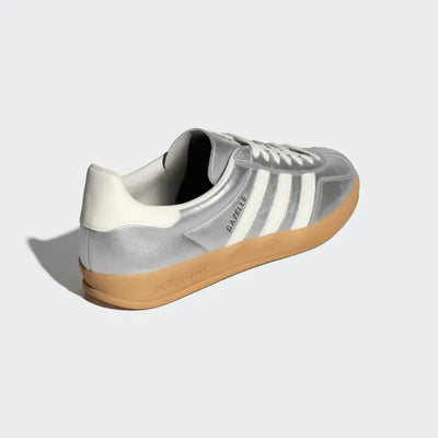 Ad Gazelle Indoor - Silver Metallic/Core White