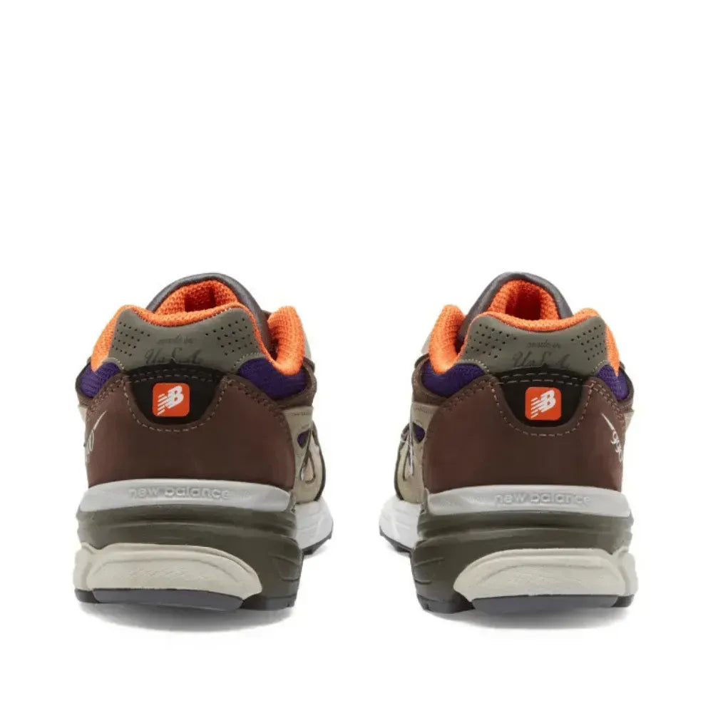 TD x NB 990v3 MiUSA – Khaki/Orange
