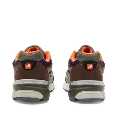 TD x NB 990v3 MiUSA – Khaki/Orange