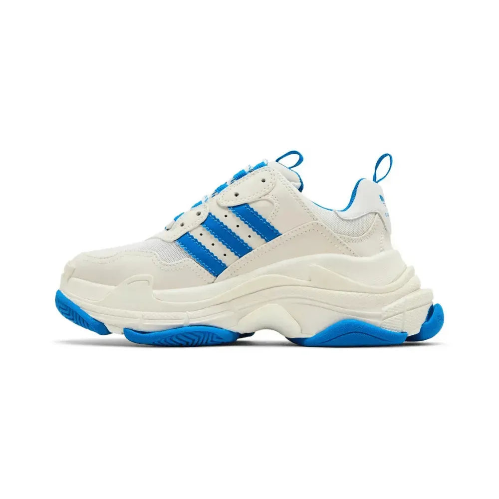 Ad x BAL Triple S - White/Blue