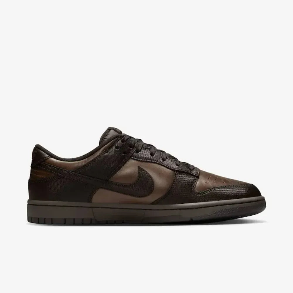NK Dunk Low - Ironstone Velvet Brown