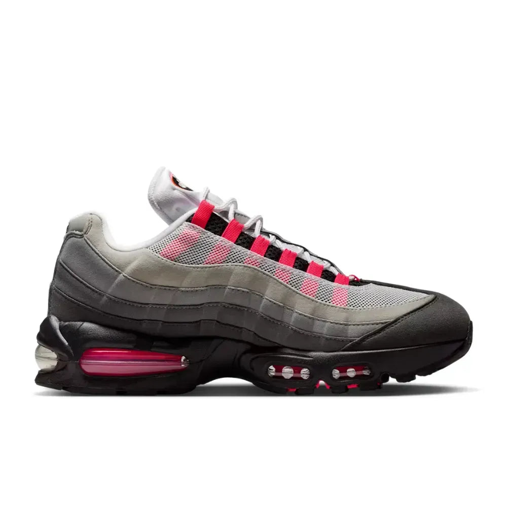 NK Air Max 95 Medium Ash Solar Red