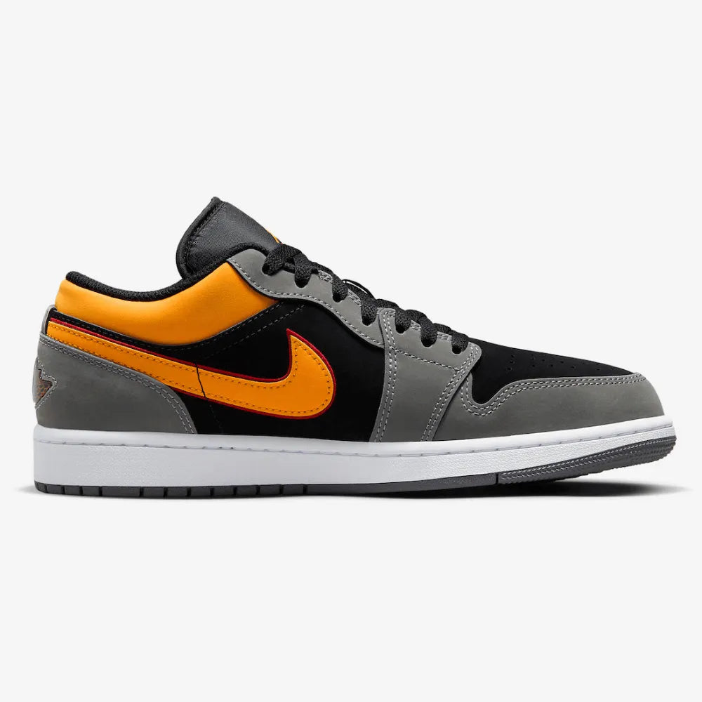 AJ 1 Low - Black Vivid Orange