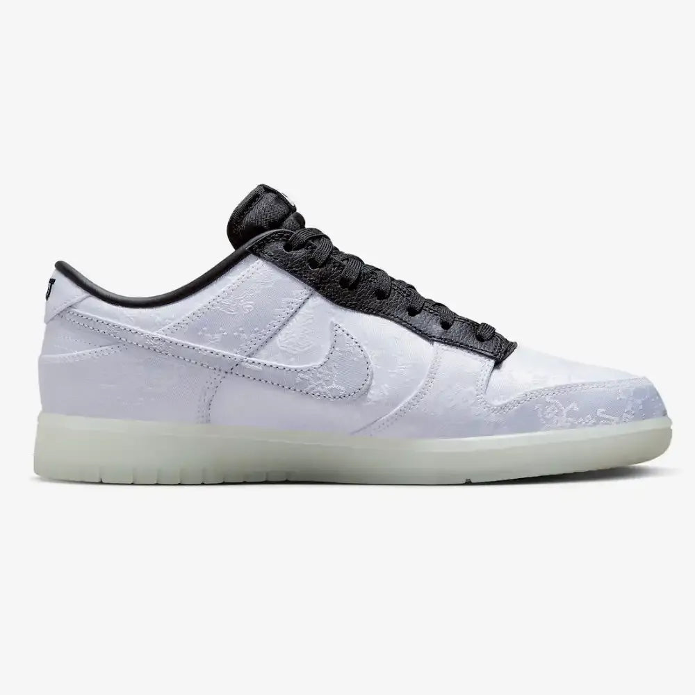CLOT x Fragment x NK Dunk Low Black White