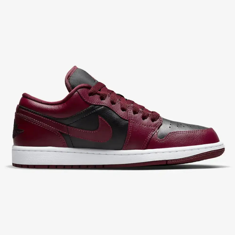 AJ 1 Low - Cherrywood Black Maroon