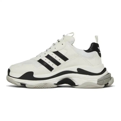 Ad x BAL Triple S - White/Black