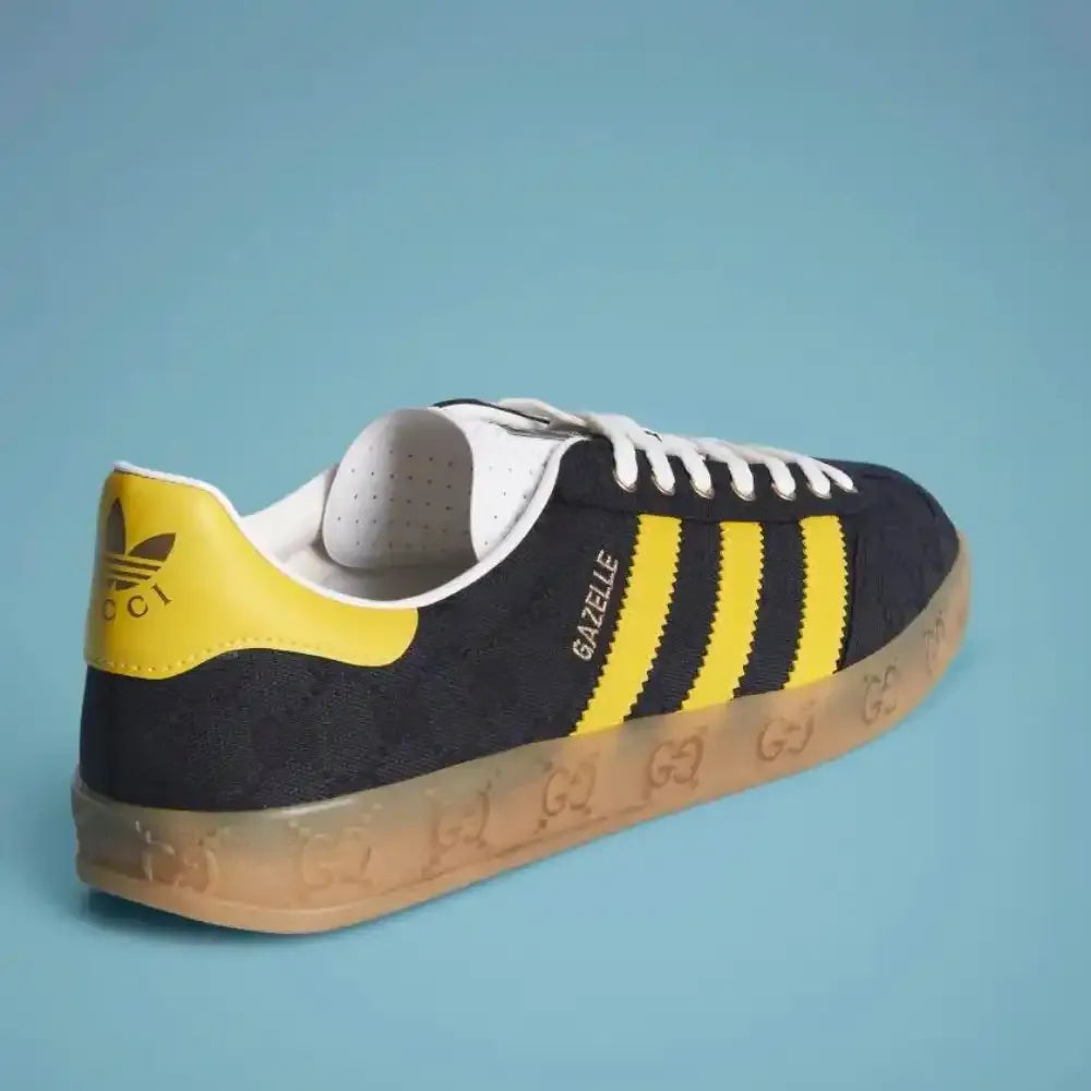 Ad x GC Gazelle GG Canvas - Black/Yellow