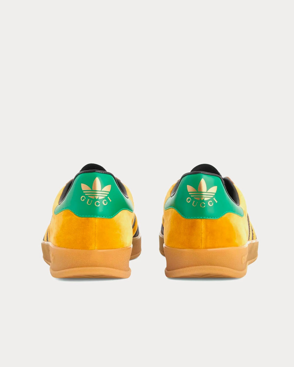 Ad x GC Gazelle - Yellow velvet/Beige Suede