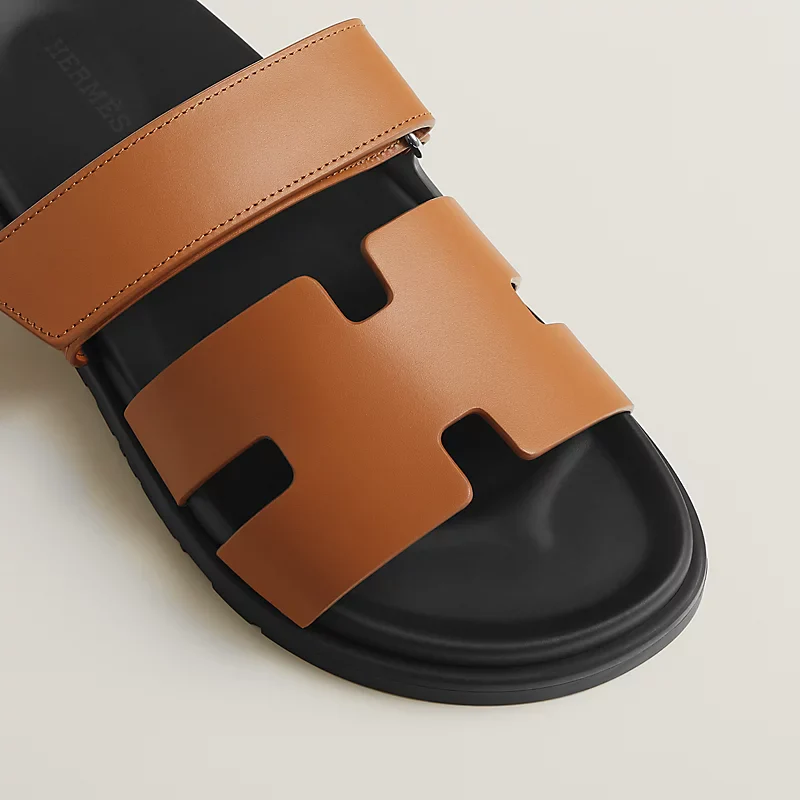 HMS Chypre Sandal – Caramel/Black