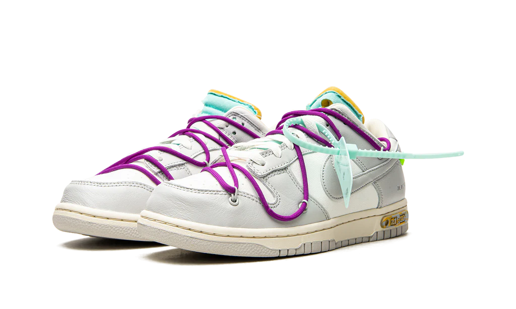 NK Dunk Low Off White Lot 21:50