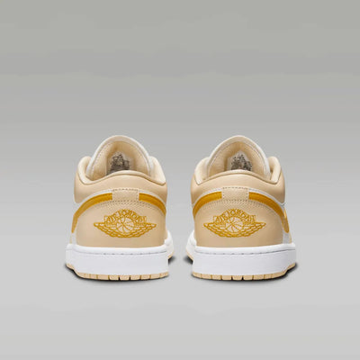 AJ 1 Low - Pale Vanilla White Yellow Ochre