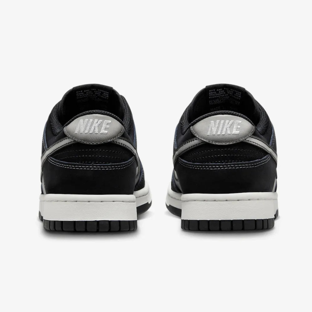 NK Dunk Low - Airbrush Swoosh Black