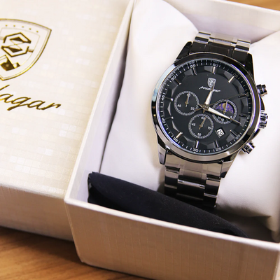 Chrono Steel Classic Watch