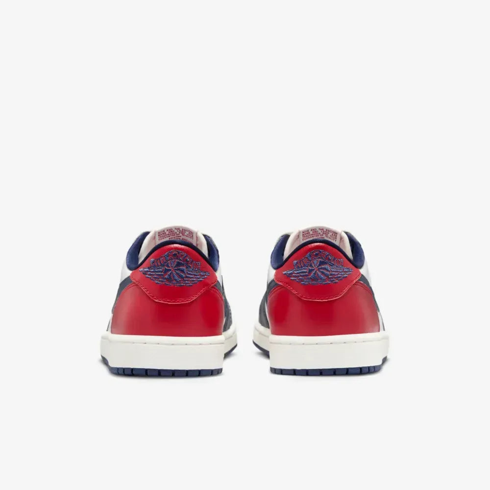 AJ 1 Low - Gym Red Midnight Navy