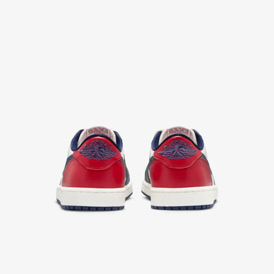AJ 1 Low - Gym Red Midnight Navy