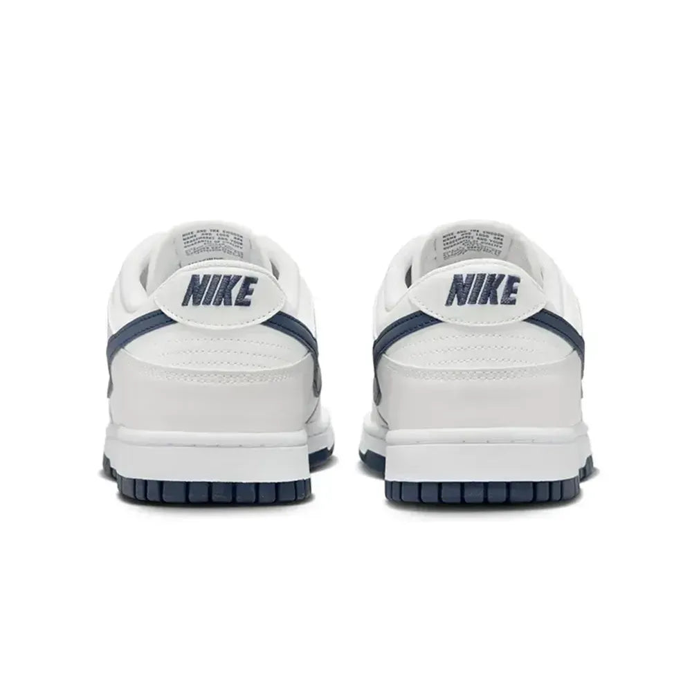 NK Dunk Low - Retro White Midnight Navy