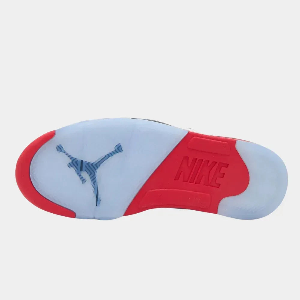 AJ 5 - Fire Red Black Tongue